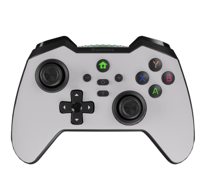 Akcesoria do konsol Genesis Mangan 400 Bezprzewodowy biały PC/Switch/Mobile